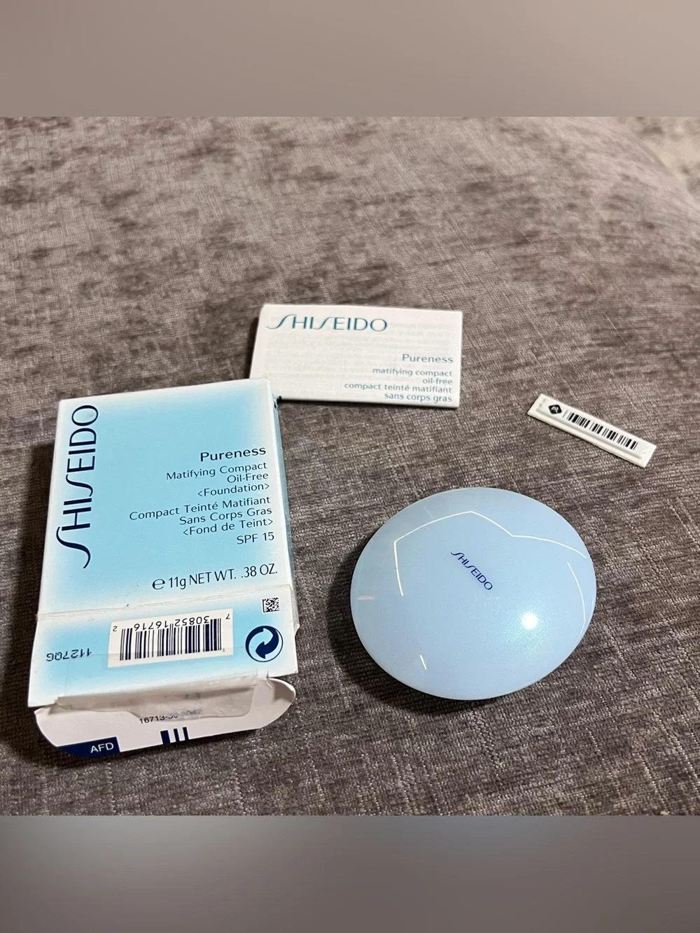 Shiseido Pureness Matifying Compact Oil-Free Foundation 40 natural beige